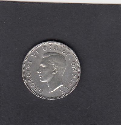 Beschrijving: 1 Shilling  GEORGIUS VI 